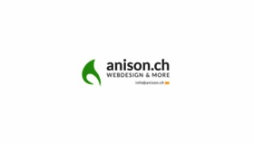 What Anison.ch website looked like in 2016 (8 years ago)