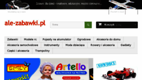 What Ale-zabawki.pl website looked like in 2016 (8 years ago)