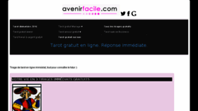 What Avenirfacile.com website looked like in 2016 (9 years ago)