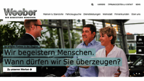 What Autohaus-weeber.de website looked like in 2016 (8 years ago)