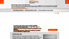 What Arnuity.com website looked like in 2016 (8 years ago)