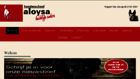 What Aloysa.nl website looked like in 2016 (8 years ago)