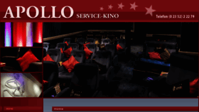 What Apollo-service-kino.de website looked like in 2016 (8 years ago)
