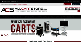 What Allcartstore.com website looked like in 2016 (8 years ago)