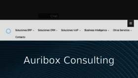 What Auriboxconsulting.com website looked like in 2016 (8 years ago)