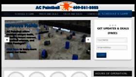 What Acpaintball.com website looked like in 2016 (8 years ago)