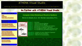 What Athenavisual.com website looked like in 2016 (8 years ago)