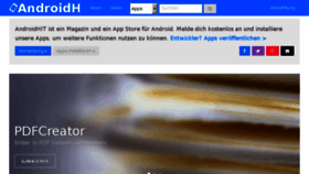 What Androidhit.de website looked like in 2016 (8 years ago)