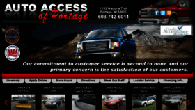 What Autoaccessportage.com website looked like in 2016 (8 years ago)