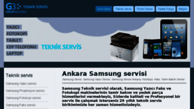 What Ankara-samsung-servisi.com website looked like in 2016 (8 years ago)