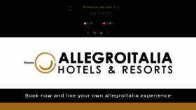 What Allegroitalia.it website looked like in 2016 (8 years ago)