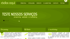 What Aquisolucoes.com.br website looked like in 2016 (8 years ago)
