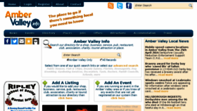 What Ambervalley.info website looked like in 2016 (8 years ago)