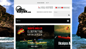 What Asturkayak.es website looked like in 2016 (8 years ago)