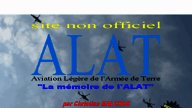 What Alat.fr website looked like in 2016 (8 years ago)
