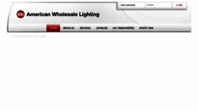 What Awlighting.com website looked like in 2016 (7 years ago)