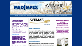 What Avemar.com.au website looked like in 2016 (8 years ago)