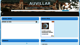 What Auvillar.com website looked like in 2016 (8 years ago)