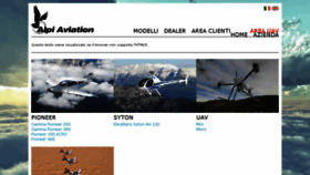 What Alpiaviation.com website looked like in 2016 (7 years ago)