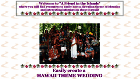 What Alohafriends.com website looked like in 2016 (8 years ago)