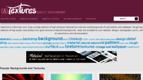 What Atextures.com website looked like in 2016 (9 years ago)