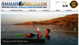 What Amman2jerusalem.com website looked like in 2016 (8 years ago)