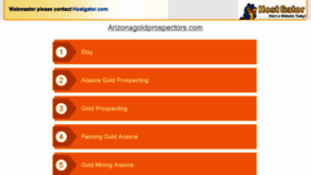 What Arizonagoldprospectors.com website looked like in 2016 (8 years ago)