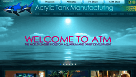 What Acrylicaquariums.com website looked like in 2016 (7 years ago)