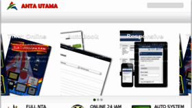 What Antautama.com website looked like in 2016 (7 years ago)