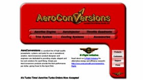 What Aeroconversions.com website looked like in 2016 (7 years ago)