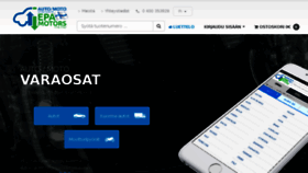 What Autonvaraosat.fi website looked like in 2016 (8 years ago)