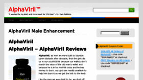 What Alphaviril.net website looked like in 2016 (8 years ago)