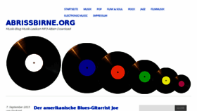 What Abrissbirne.org website looked like in 2016 (8 years ago)