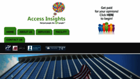 What Accessinsights.us website looked like in 2016 (8 years ago)