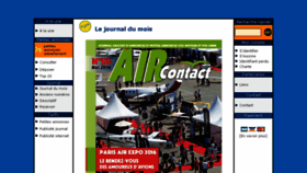What Air-contact.com website looked like in 2016 (8 years ago)