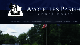 What Avoyellespsb.com website looked like in 2016 (8 years ago)