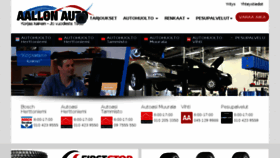 What Aallonauto.com website looked like in 2016 (7 years ago)