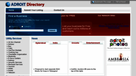 What Adroitdirectory.com website looked like in 2016 (8 years ago)
