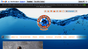 What Aquadiver.com website looked like in 2016 (8 years ago)