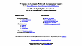 What Amnic.net website looked like in 2016 (8 years ago)