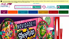 What A25festas.com.br website looked like in 2016 (8 years ago)