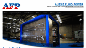 What Aussiefluidpower.com.au website looked like in 2016 (8 years ago)