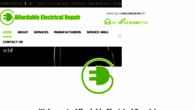 What Affordableelectricalrepair.com website looked like in 2016 (8 years ago)