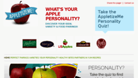 What Appletizeme.com website looked like in 2016 (7 years ago)