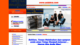 What Asiabca.com website looked like in 2011 (13 years ago)