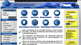 What Abitur-und-studium.de website looked like in 2016 (8 years ago)