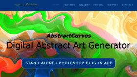 What Abstractcurves.com website looked like in 2016 (8 years ago)