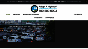 What Adoptahighway.com website looked like in 2016 (7 years ago)