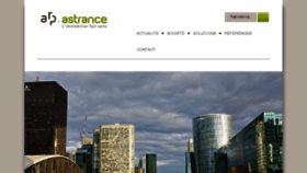 What Arp-astrance.com website looked like in 2016 (7 years ago)