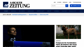 What Aargauer-zeitung.ch website looked like in 2016 (7 years ago)